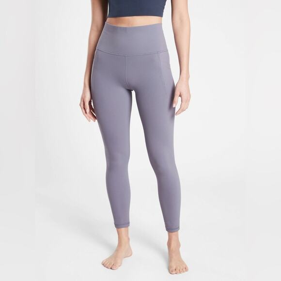 Athleta SALUTATION STASH HIGH RISE 7/8 LEGGING S $109 - Picture 1 of 7